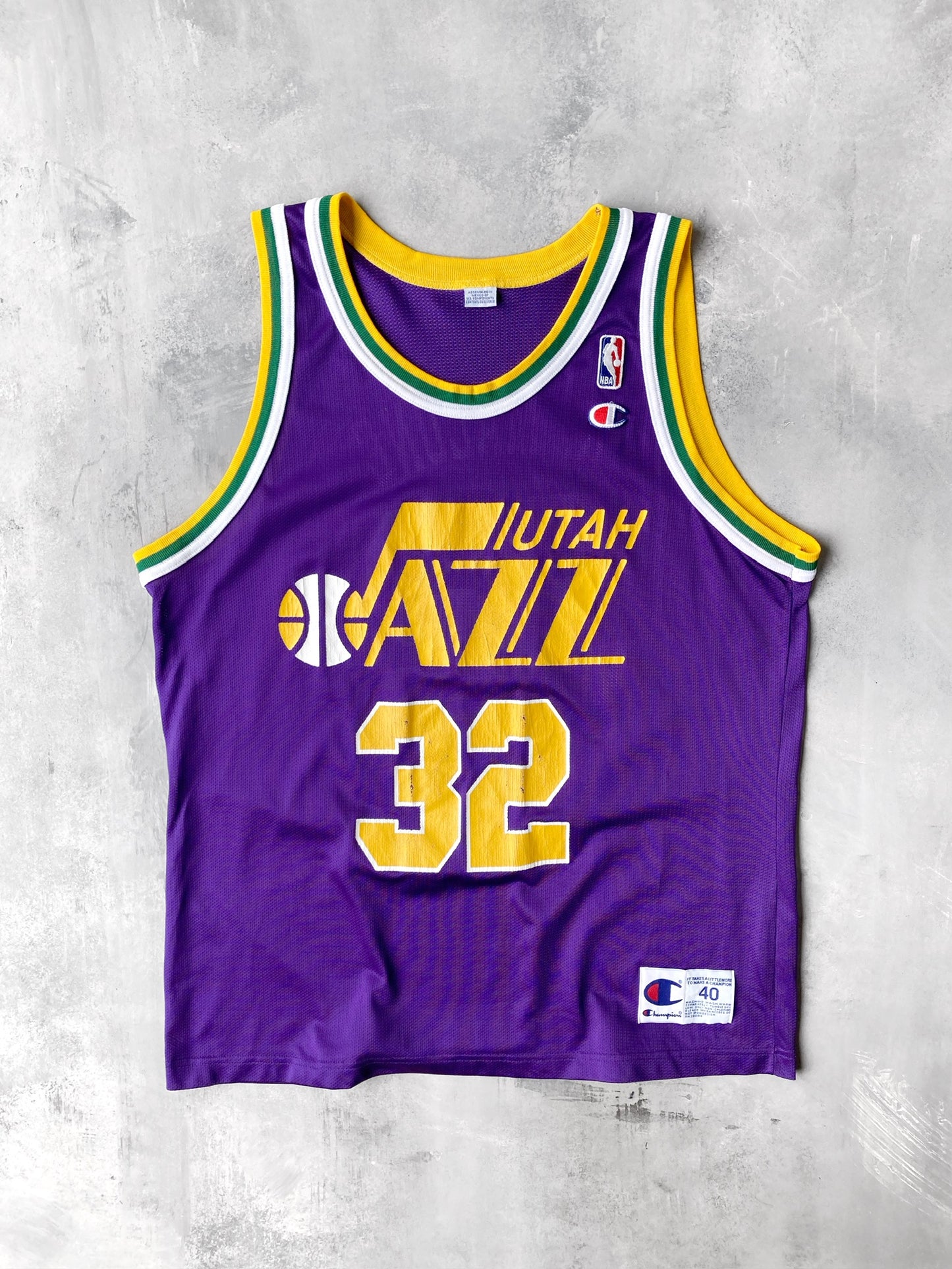 Utah Jazz Jersey 90's - Large