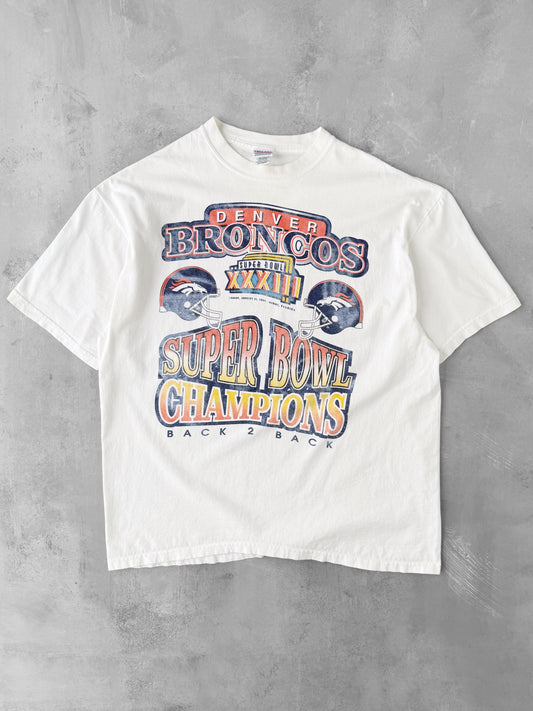 Denver Broncos Super Bowl T-Shirt '99 - XL