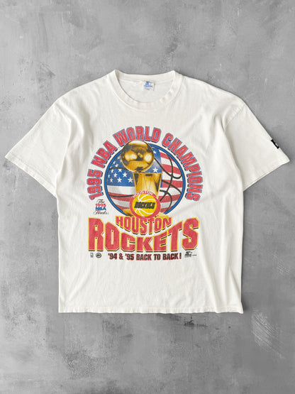 Houston Rockets Championship T-Shirt '95 - XL