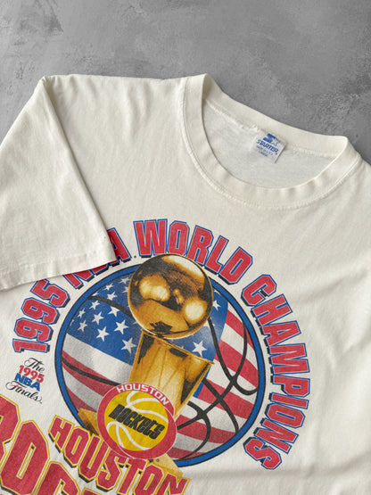 Houston Rockets Championship T-Shirt '95 - XL