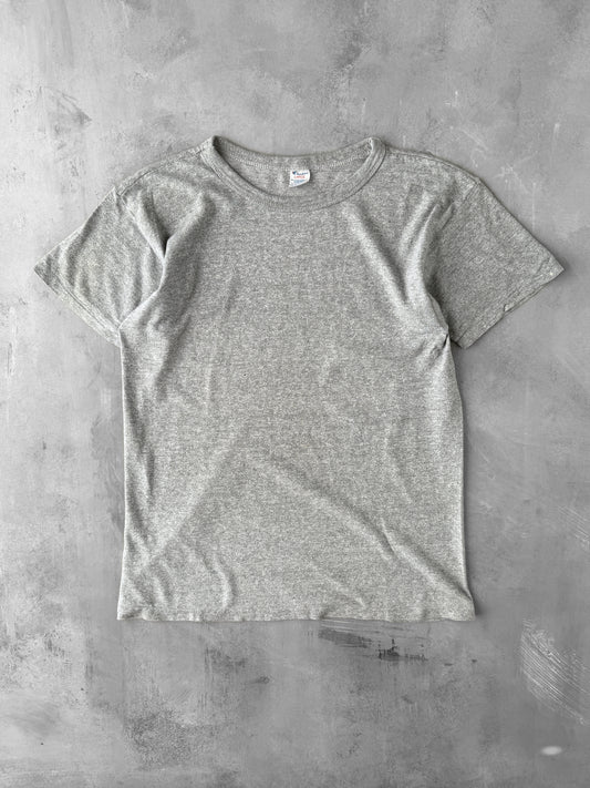 Heather Gray Champion T-Shirt 80's - Medium