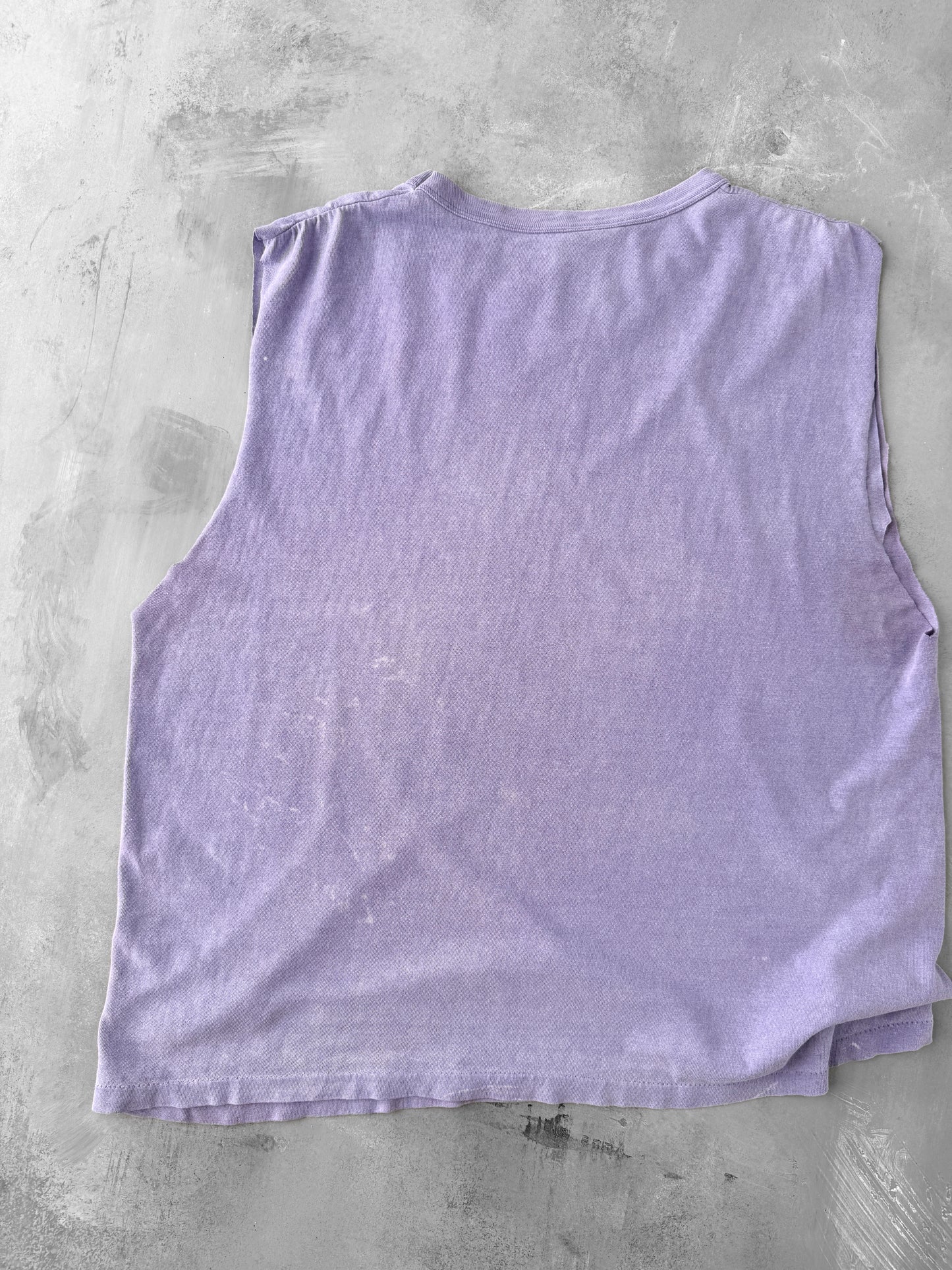Los Angeles Lakers Cutoff Tank Top 90's - Large