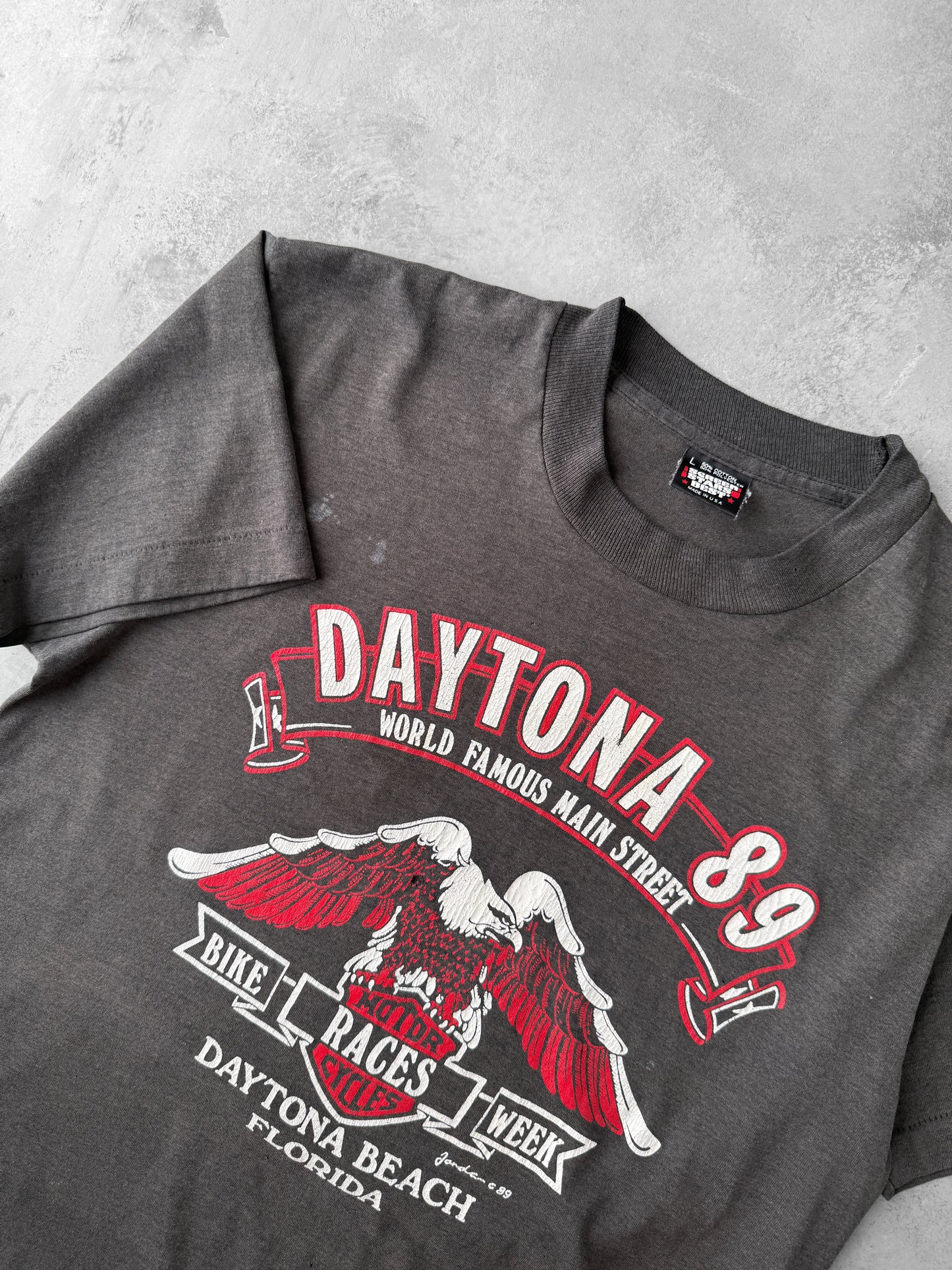 Daytona Bike Week T-Shirt '89 - Medium