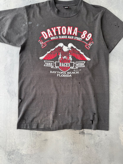 Daytona Bike Week T-Shirt '89 - Medium
