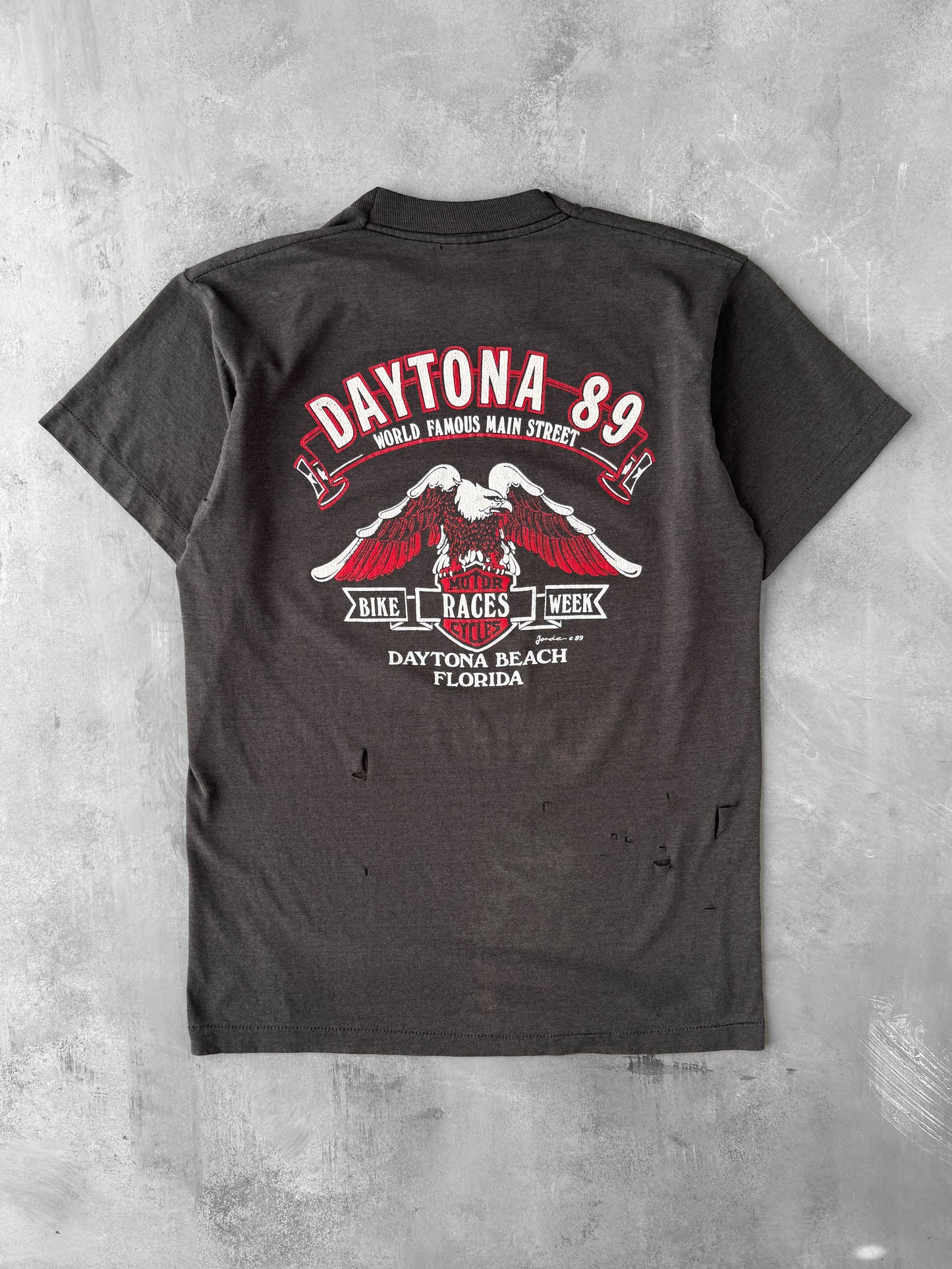 Daytona Bike Week T-Shirt '89 - Medium