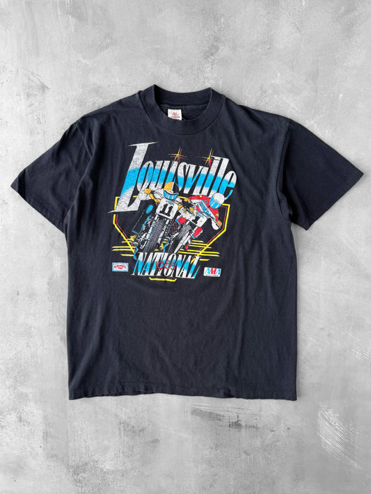Louisville National Dirkbike Racing T-Shirt '85 - Large