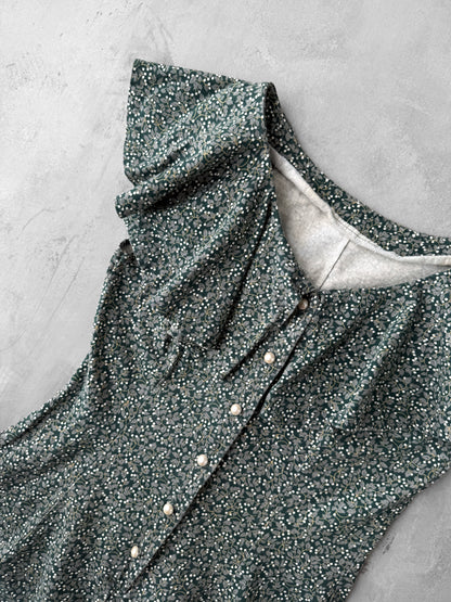 Ruffle Collar Romper 90's - Small / Medium