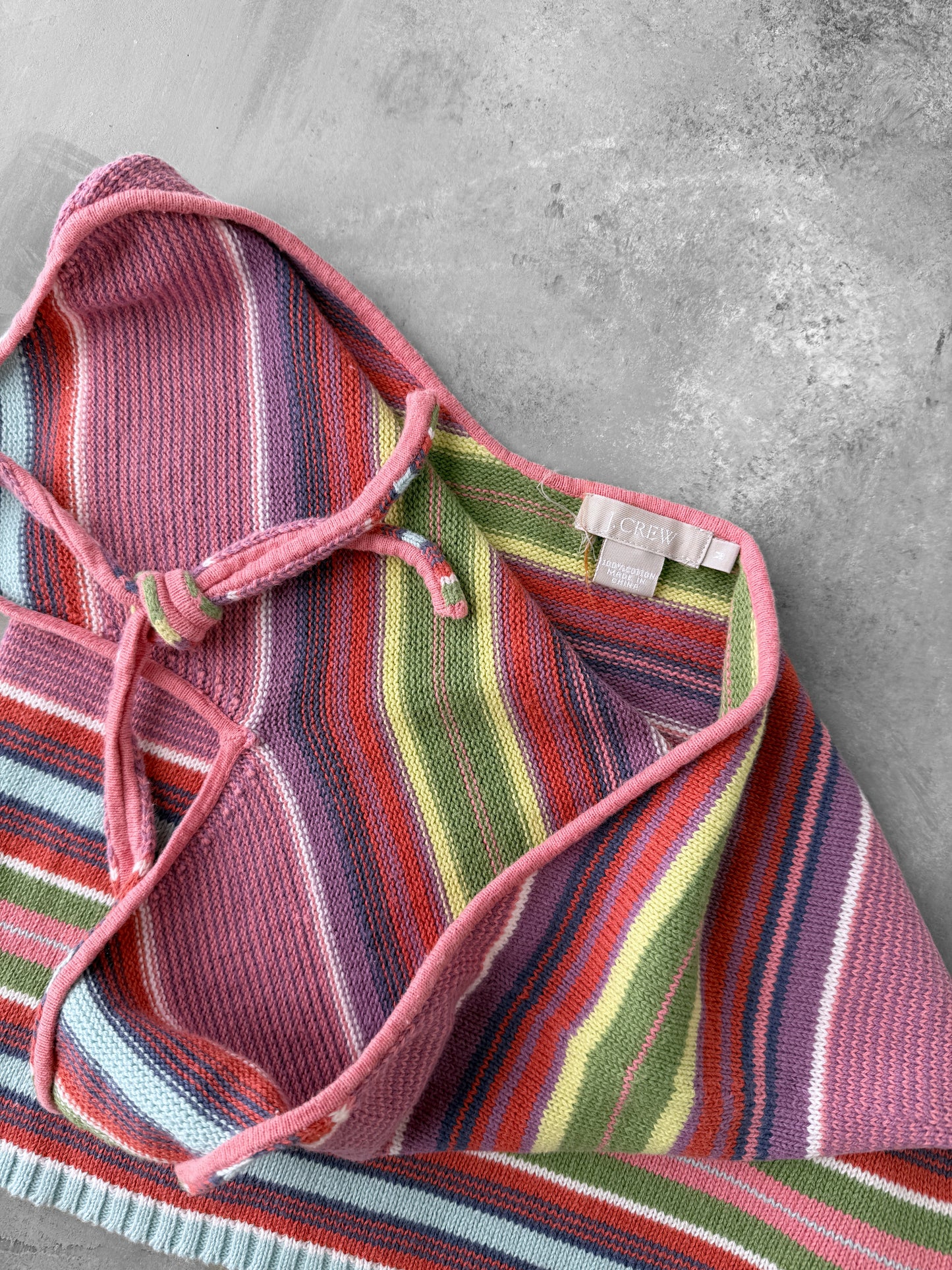 Striped Knit Halter Top 90's - Medium