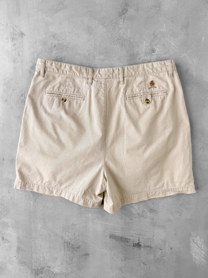 Pleated Khaki Shorts 90's - Size 37
