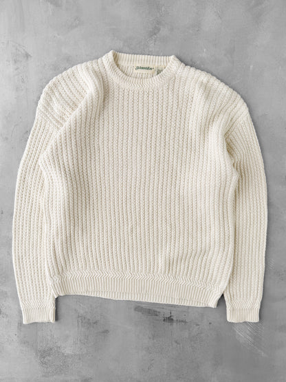 Basic Cotton Sweater 90's - XL