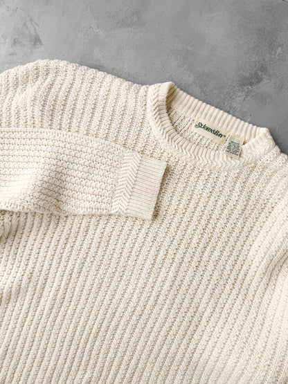 Basic Cotton Sweater 90's - XL