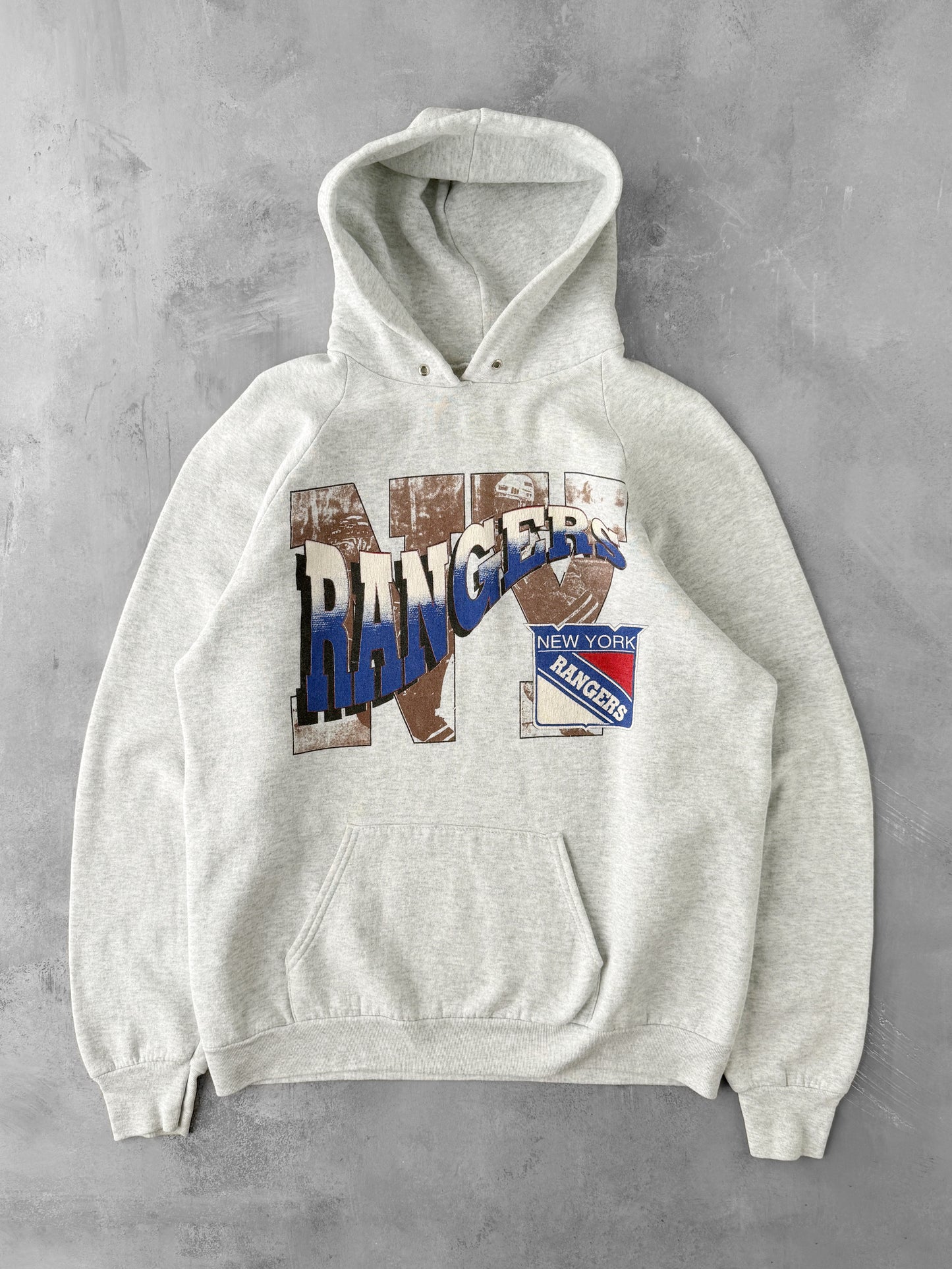 New York Rangers Hoodie 90's - Large
