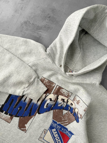 New York Rangers Hoodie 90's - Large