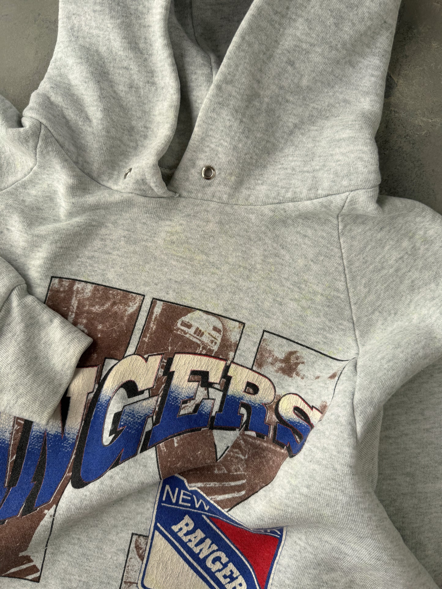 New York Rangers Hoodie 90's - Large