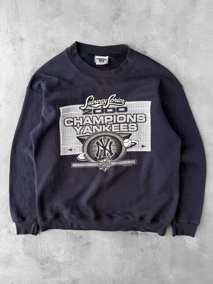 New York Yankees Subway Series Sweatshirt '00 - Large