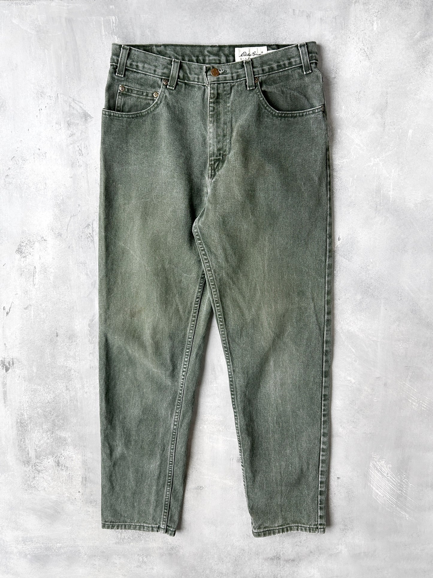 Eddie Bauer Green Jeans 00's - 30x30