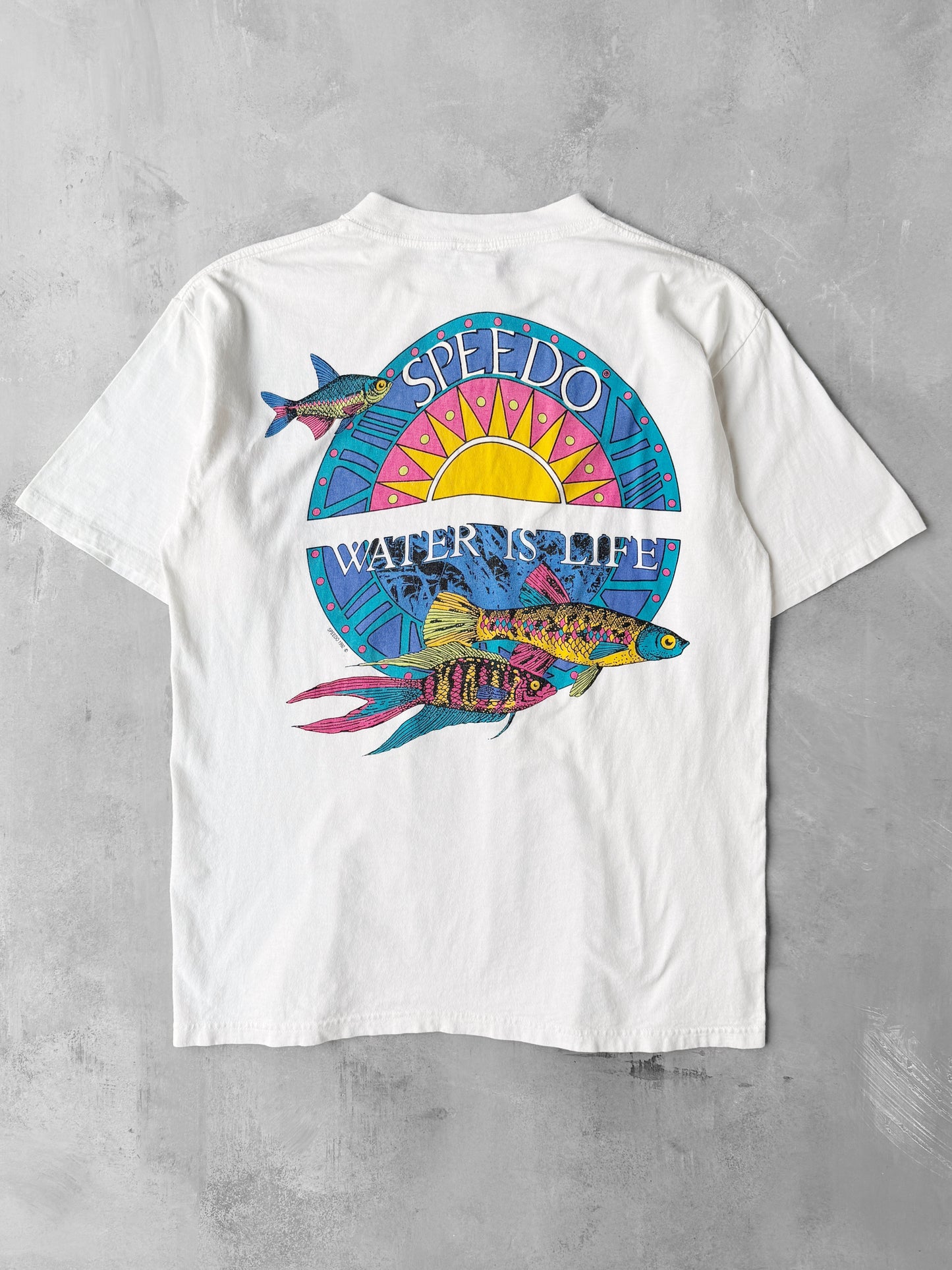 Speedo Water is Life T-Shirt '92 - Large