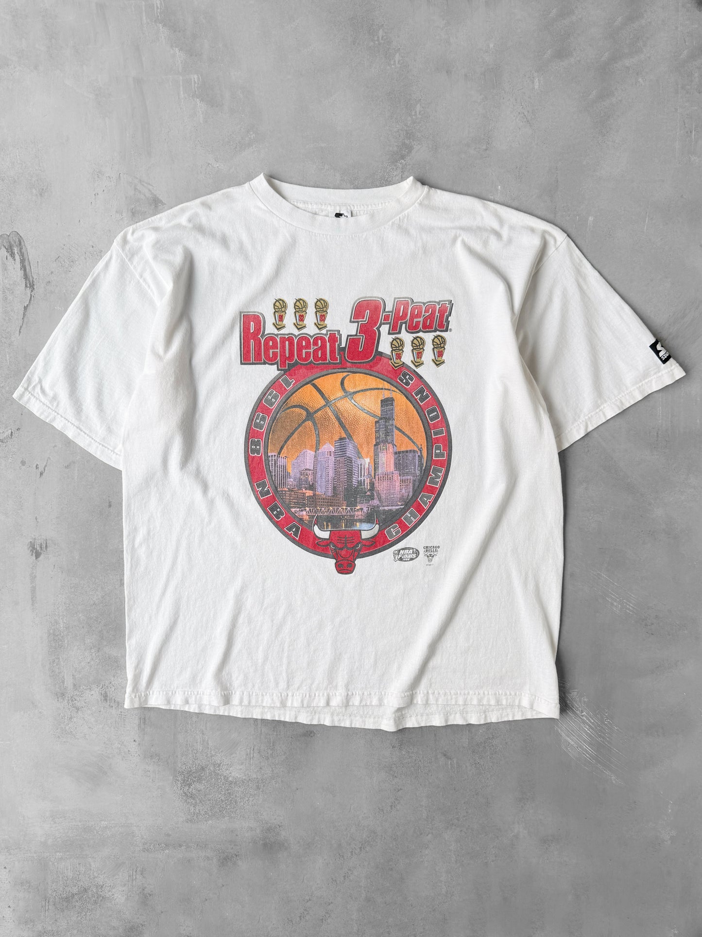 Chicago Bulls 3-Peat T-Shirt '93 - XXL