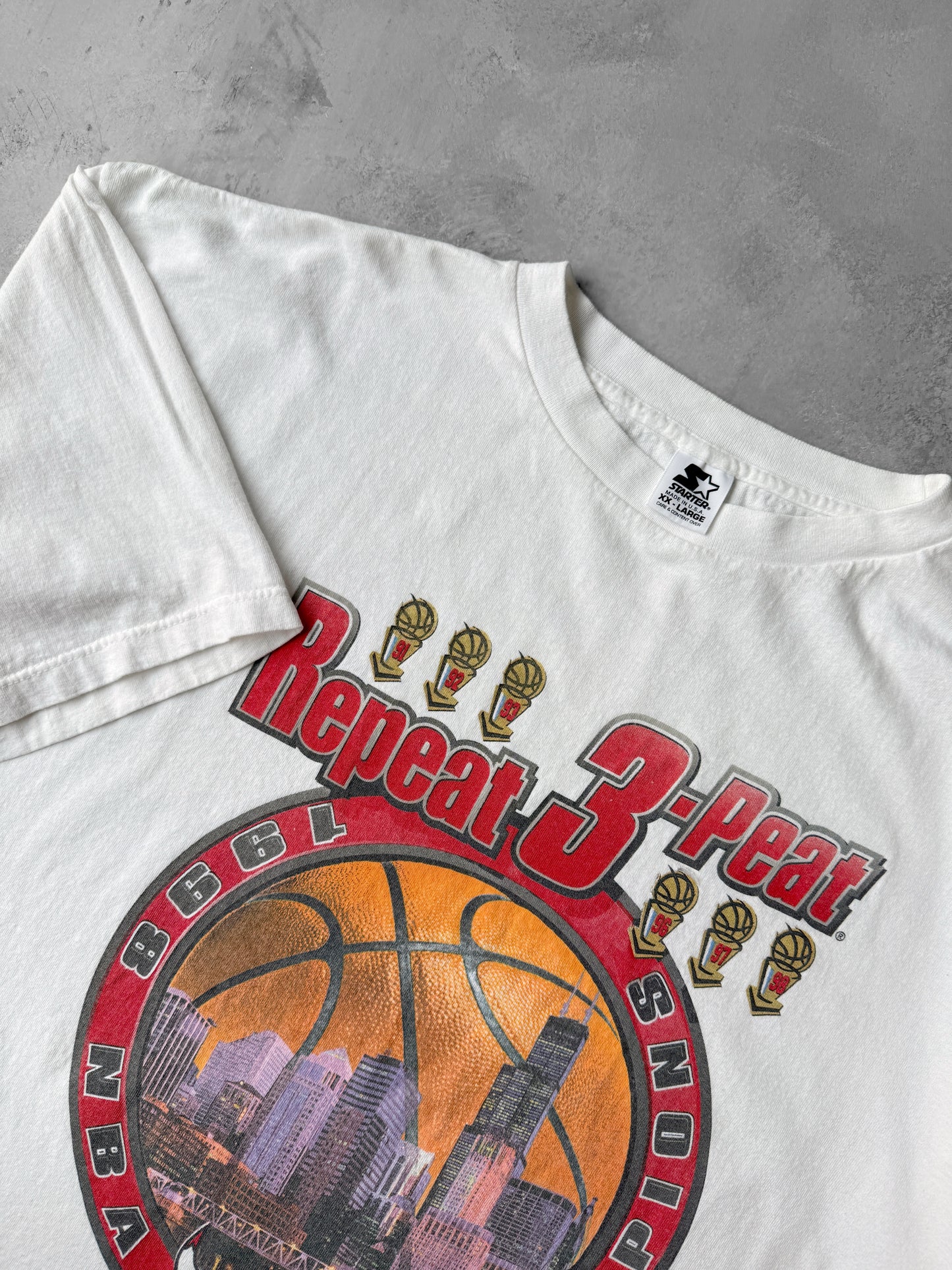 Chicago Bulls 3-Peat T-Shirt '93 - XXL