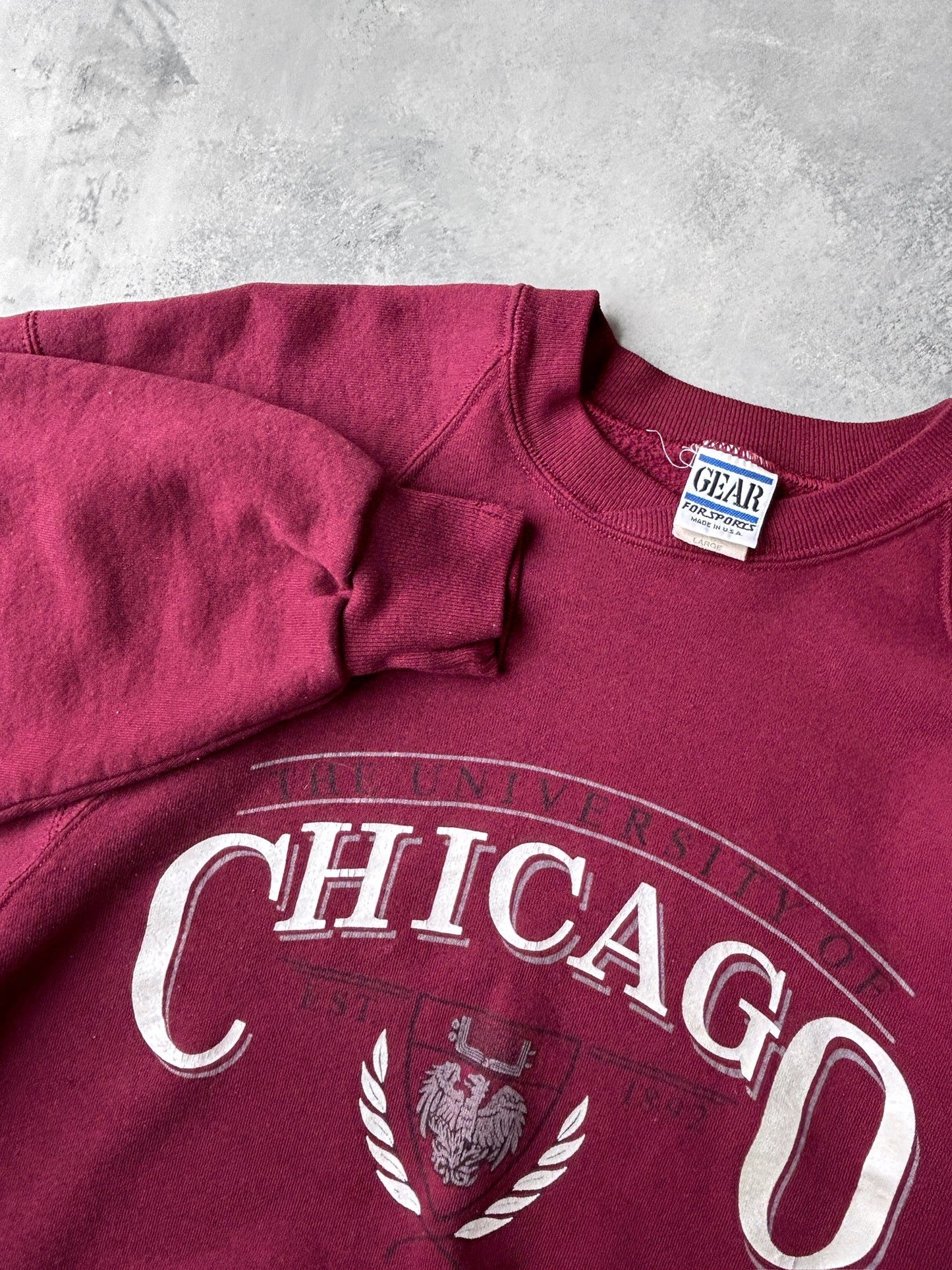 University of Chicago Sweatshirt 90's - Large