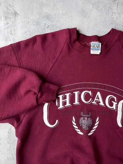 University of Chicago Sweatshirt 90's - Large
