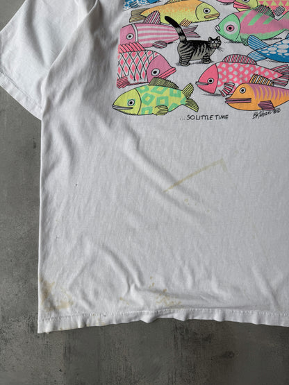 Kilban Cat T-Shirt 90's - XL / XXL