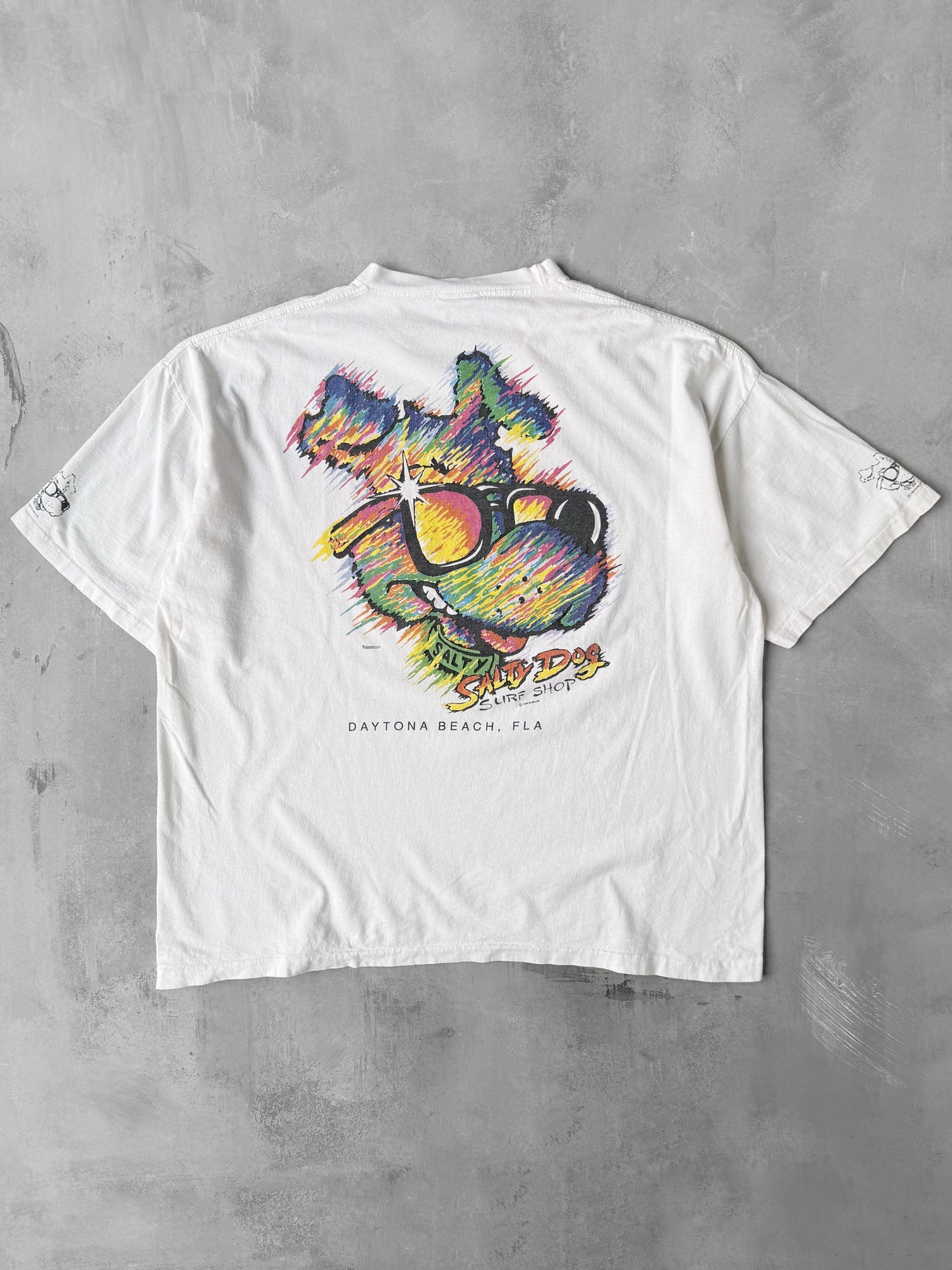 Daytona Beach Sand Dog T-Shirt 90's - XXL