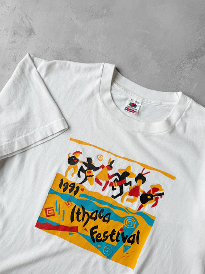 Ithaca Festival T-Shirt '91 - XL