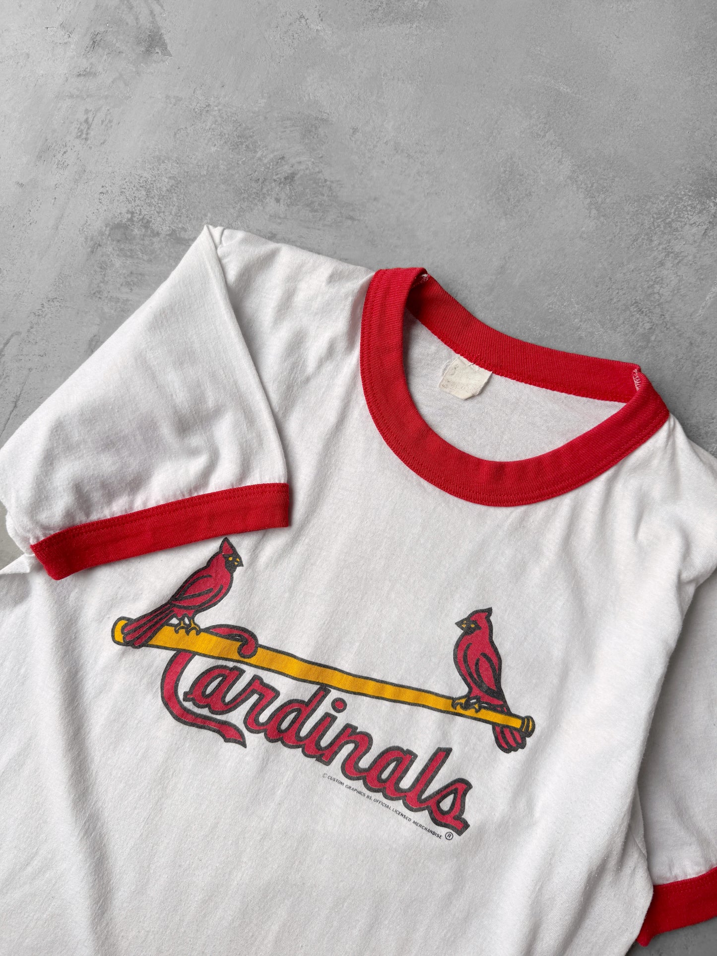 St. Louis Cardinals Ringer T-Shirt '85 - Small