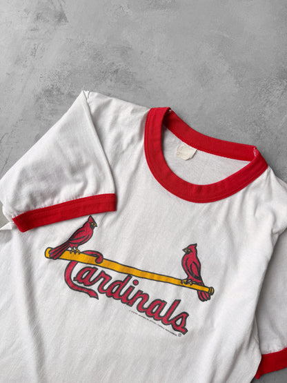St. Louis Cardinals Ringer T-Shirt '85 - Small