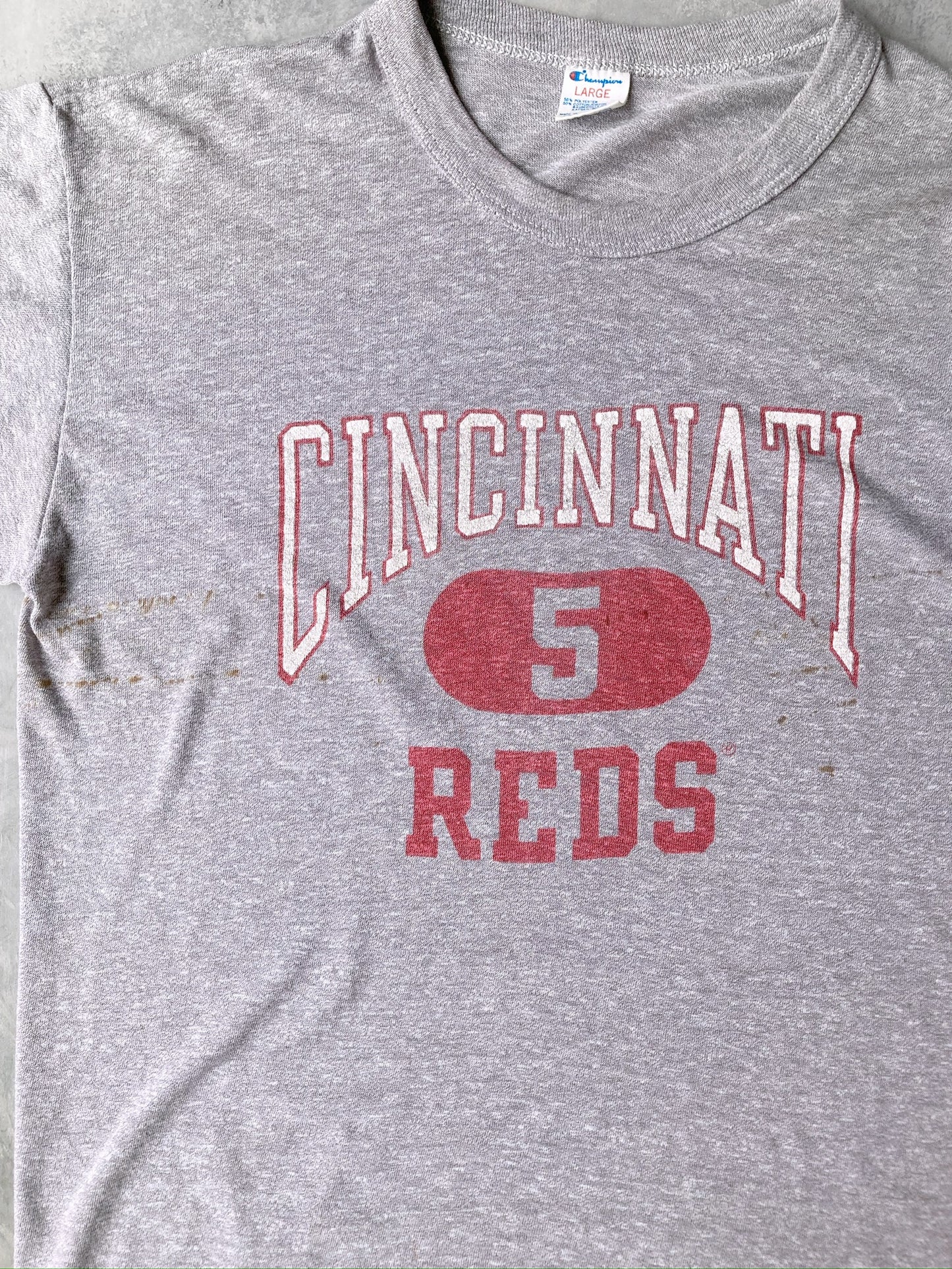 Cincinnati Reds T-Shirt 80's - Large