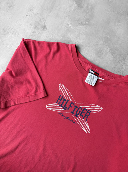 Hilfiger Longboards T-Shirt 90's - XL / XXL