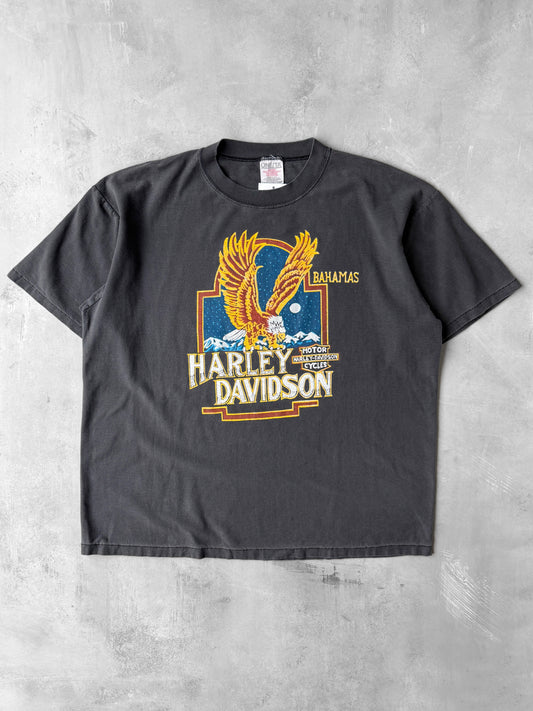 Harley-Davidson Bahamas Bootleg T-Shirt 90's - XL