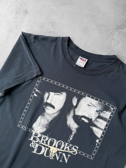 Brooks & Dunn Tour T-Shirt '03  - Medium / Large