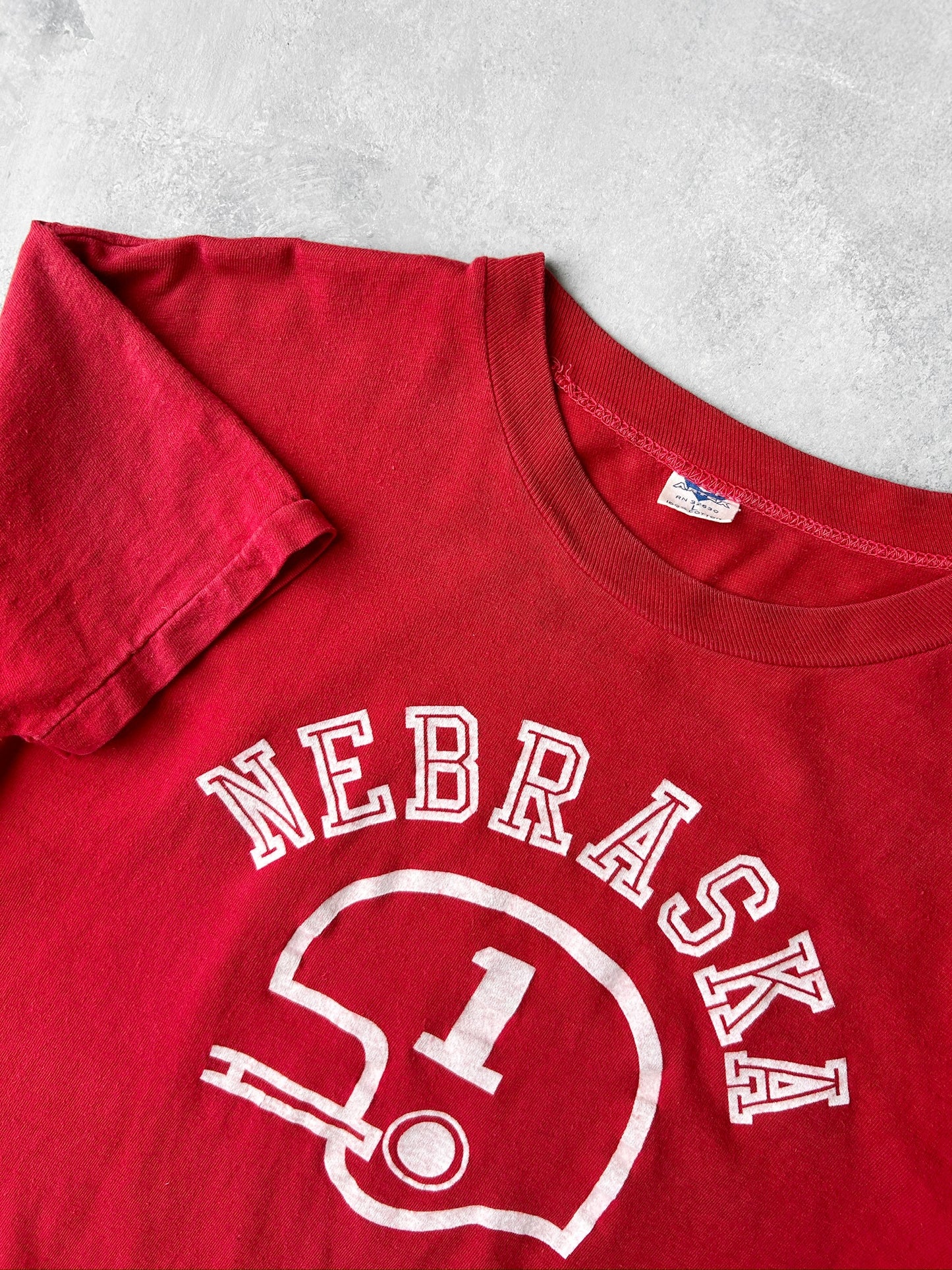 University of Nebraska T-Shirt 70's - Medium