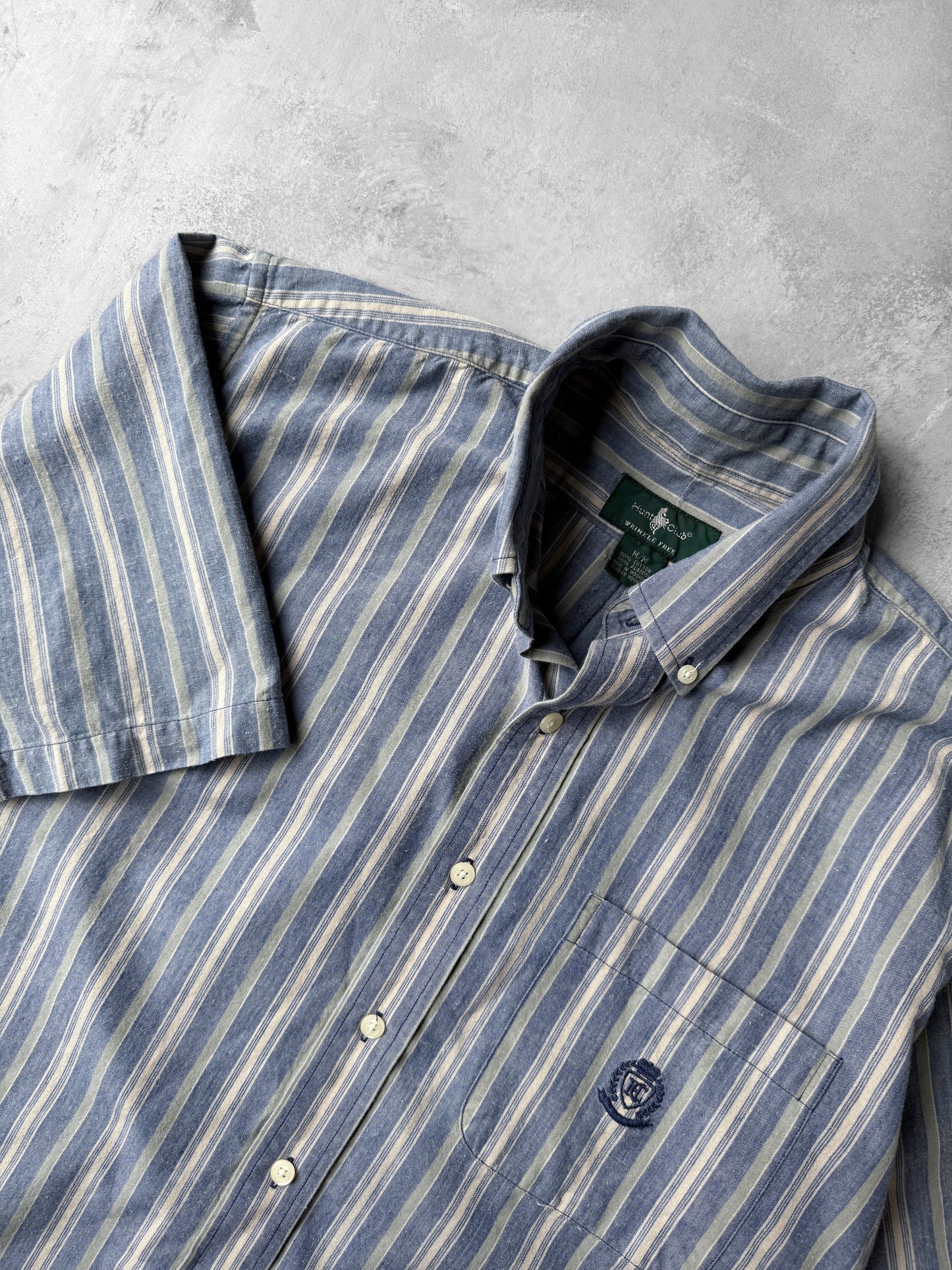 Vertical Stripe Button Down 00's - Medium