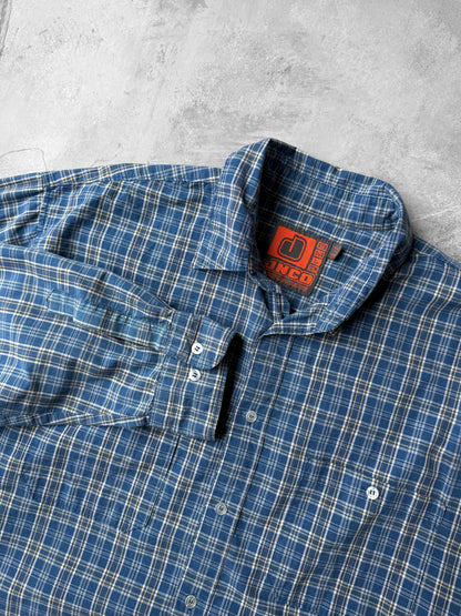 JNCO Plaid Shirt Y2K - XL