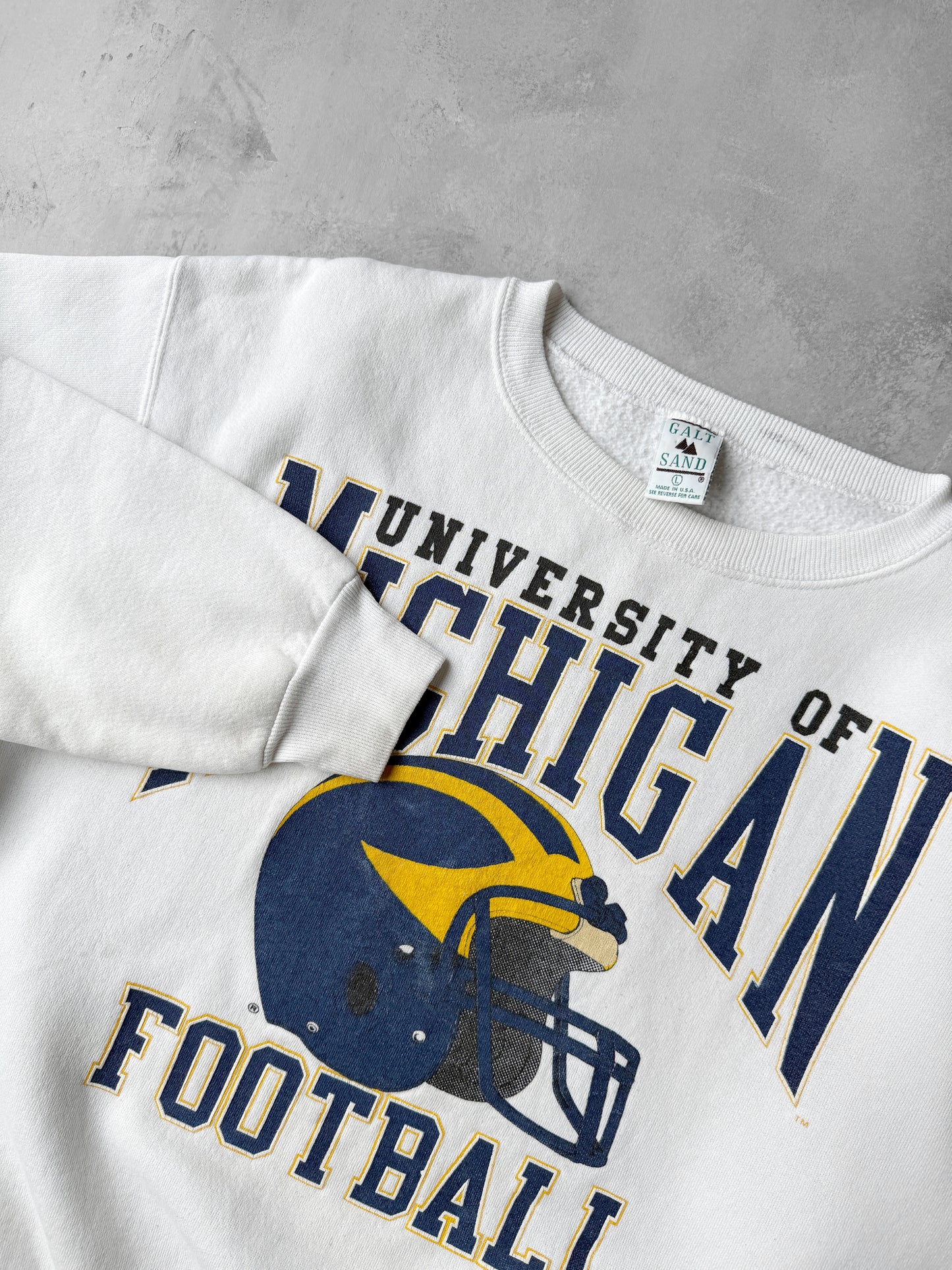 University of Michigan Sweatshirt 90's - Large