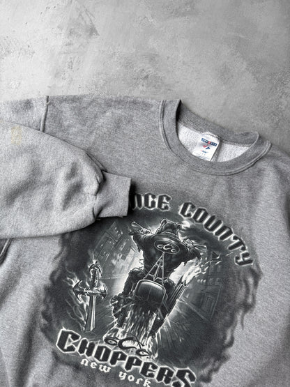 Orange County Choppers Sweatshirt Y2K - Large