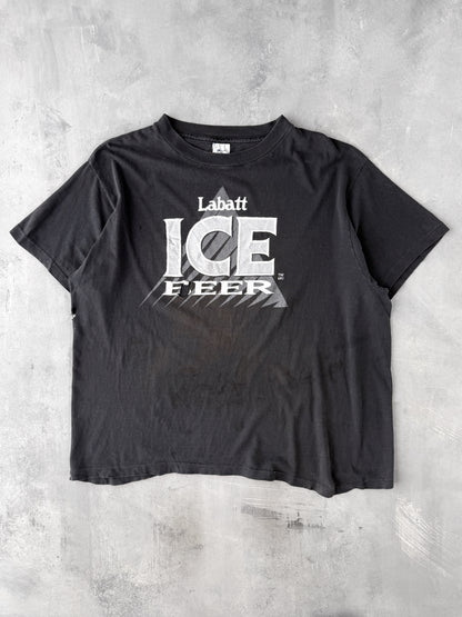 Labatt Ice Beer T-Shirt 90's - XL Boxy