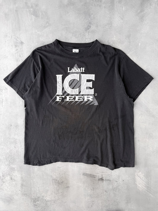Labatt Ice Beer T-Shirt 90's - XL Boxy