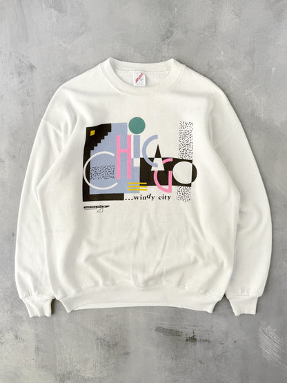 Chicago Sweatshirt 90's - Large