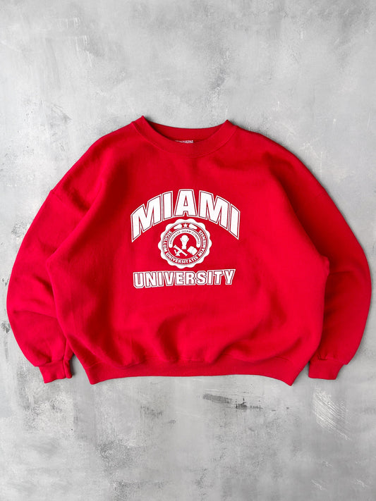 Miami University Sweatshirt 90's - XXL