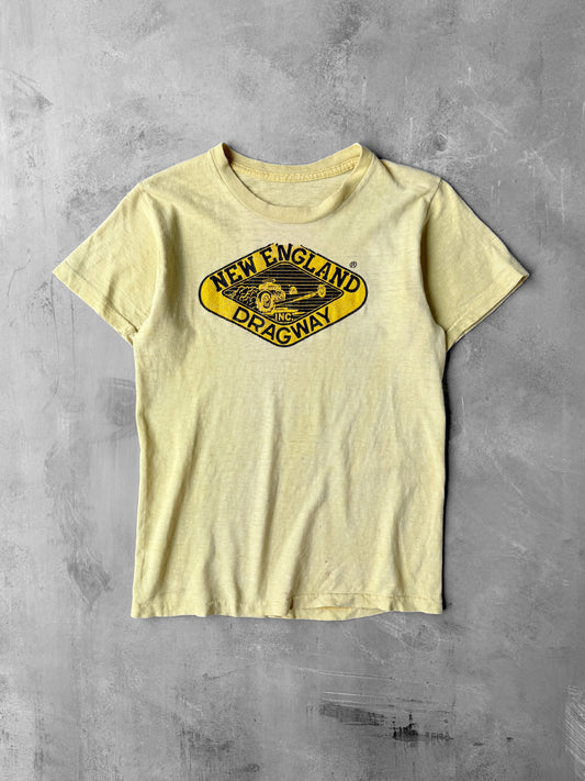 New England Dragway T-Shirt 70's - XS