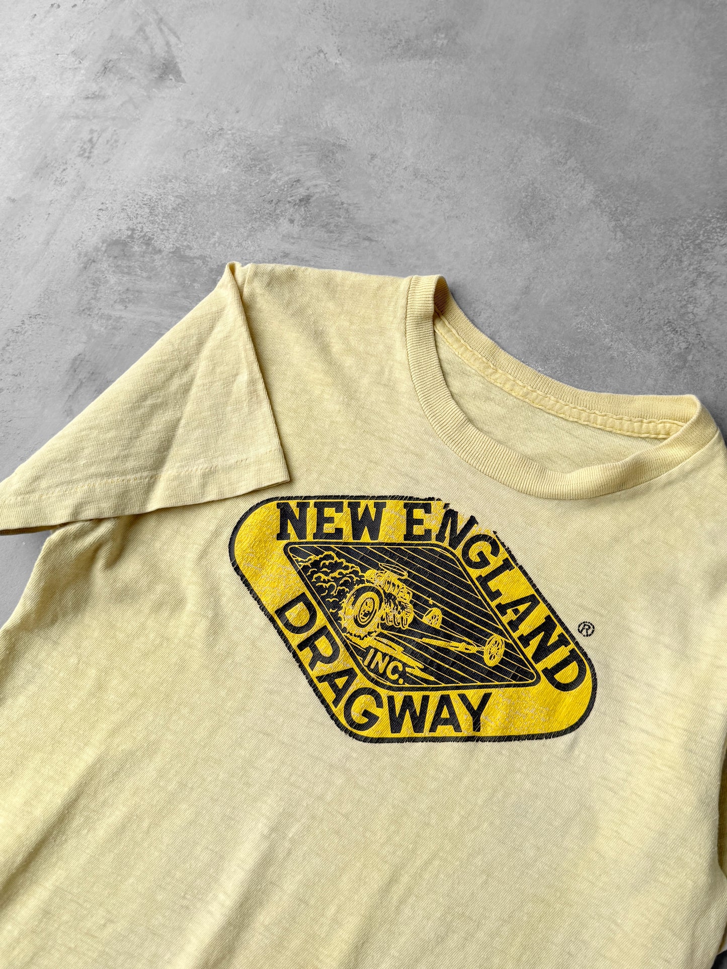 New England Dragway T-Shirt 70's - XS