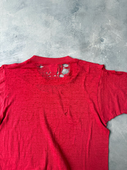 Thrashed Georgia Football T-Shirt 80's - Small