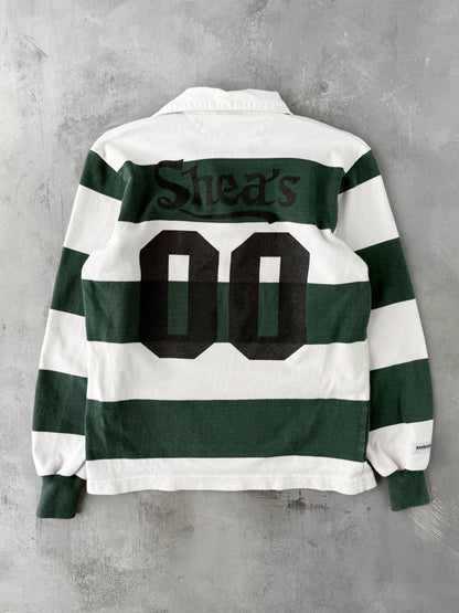 Michael Shea's Irish Amber Rugby Shirt Y2K - Small