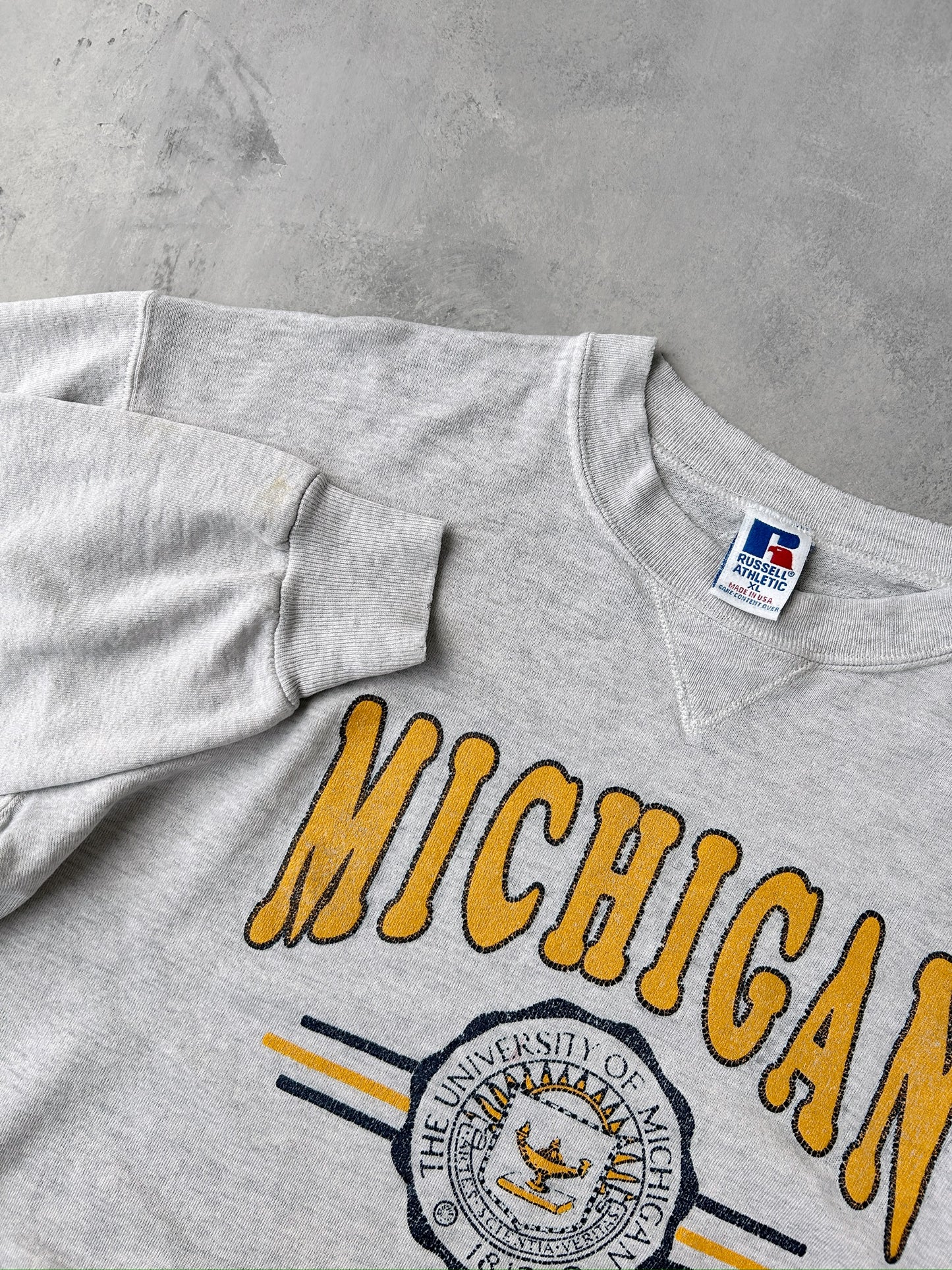 University of Michigan Sweatshirt 90's - Large