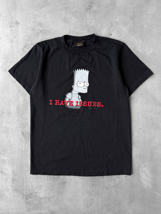 Bart Simpson Issues T-Shirt '01 - Medium