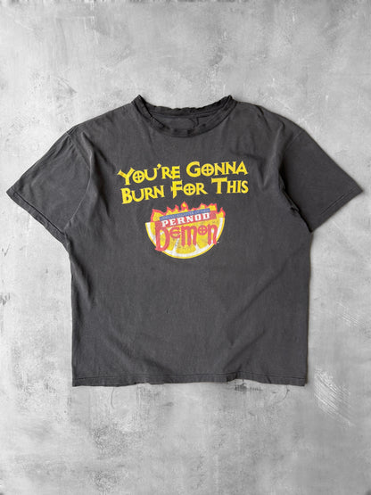 Pernod Demon T-Shirt 90's - XL